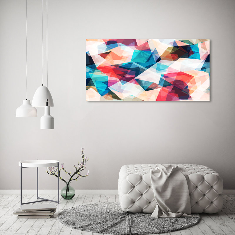 Mosaic Abstraction - Wrapped Canvas Print