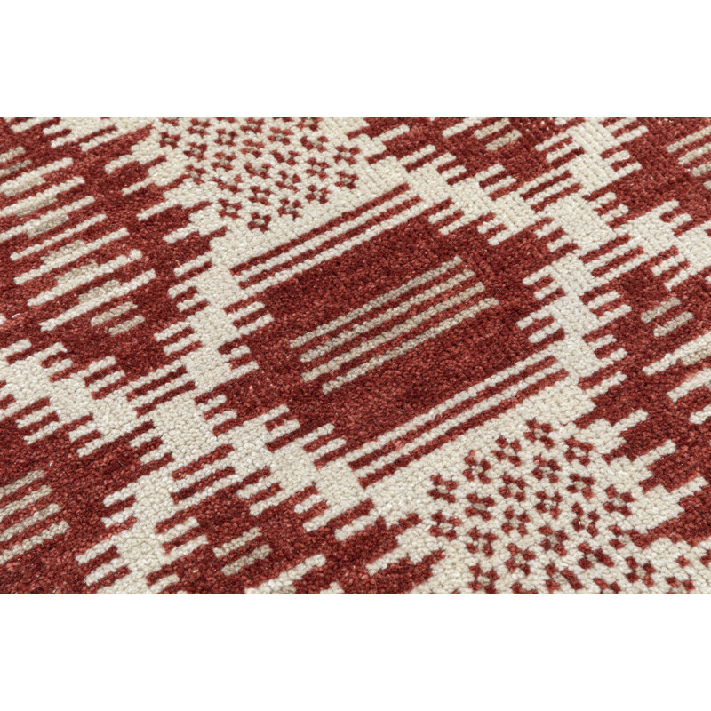 Bovina Geometric Area Rug, Runner 2' x 8'