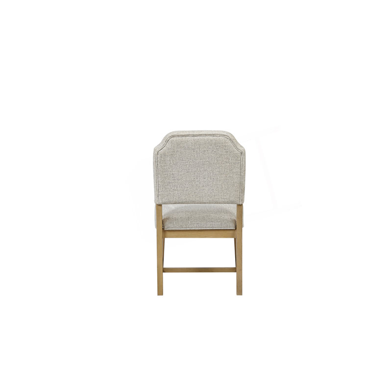 Chaise rembourrée - Cajou (ensemble de 2), Havane clair
