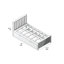 Lit plateforme simple en bois massif avec lit gigogne Boling-134855718-183937260