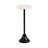 Round Marble and Metal Drink Table-2111102427