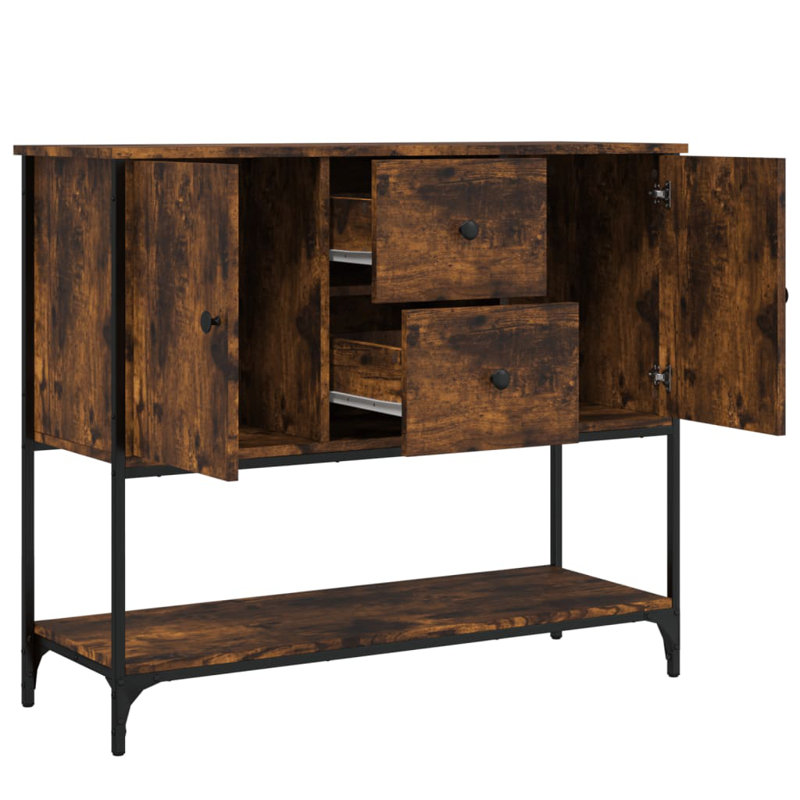 Muhlfeld 100cm Sideboard, Smoked Oak