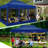 15 Ft. W x 10 Ft.DHeavy Duty Canopy Tent, Pop up Gazebo with Netting Screened-100081946