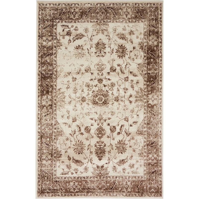 Wildes Oriental Indoor Rug, Rectangle 5' x 8'