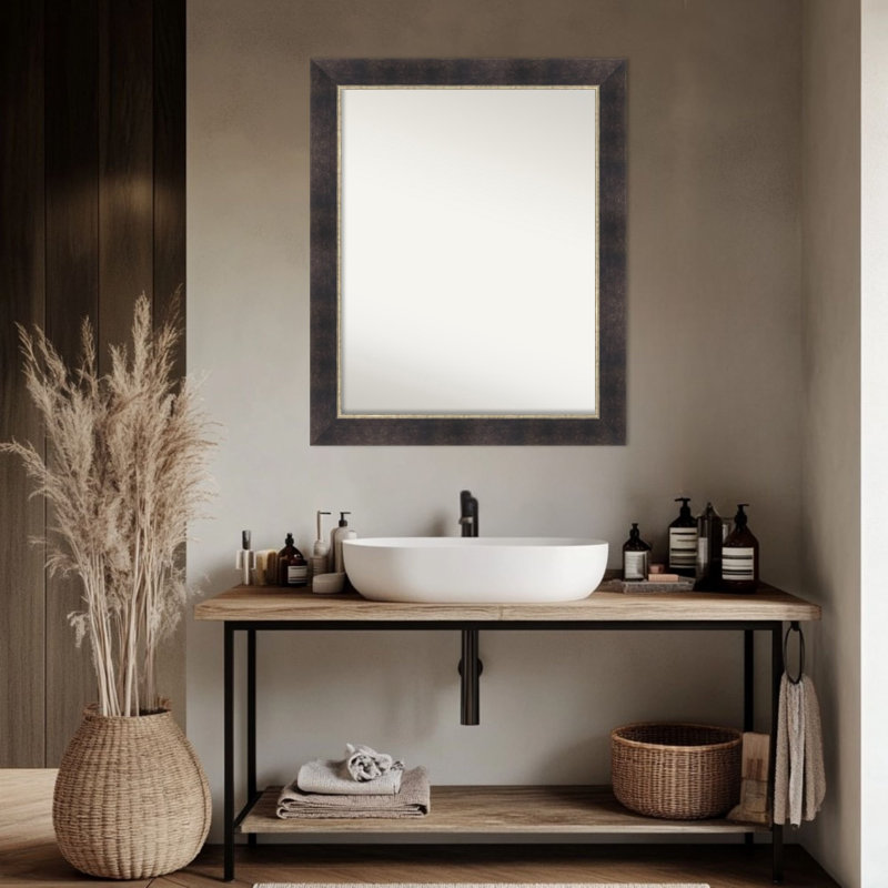 Miroir mural de salle de bain Odin, 26,75 po x 32,75 po