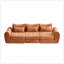 Canapé modulaire Cloud, canapé-lit pliant convertible, canapé modulaire rembourré - parfait pour le salon, la chambre à coucher et l'espace de divertissement