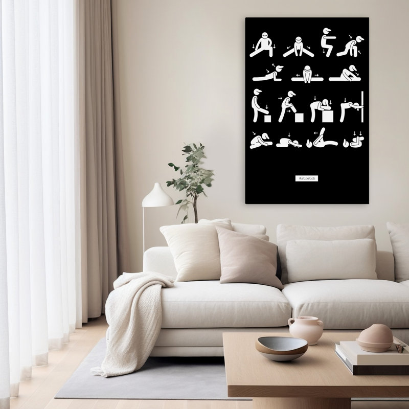 Workout - Art inspirant, H 60 po x l 40 po