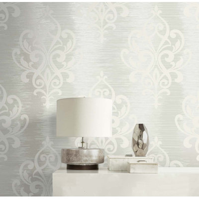 Papier peint non tissé Seabrook Designs Ikebukuro Stria