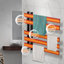 Porte-chauffe-serviettes mural