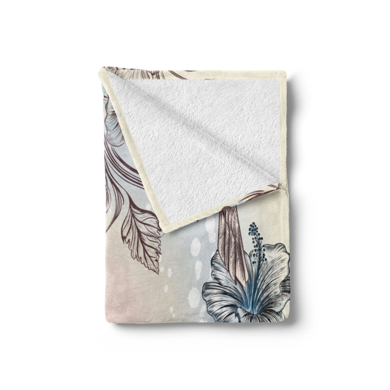 Hand Woven Throw Blanket, 50" x 70"