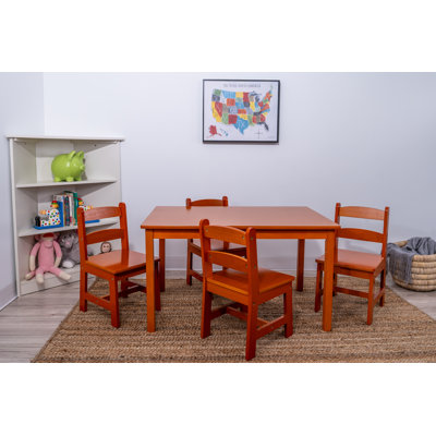 Ensemble de table et chaises pour enfants 5 pièces Briyon