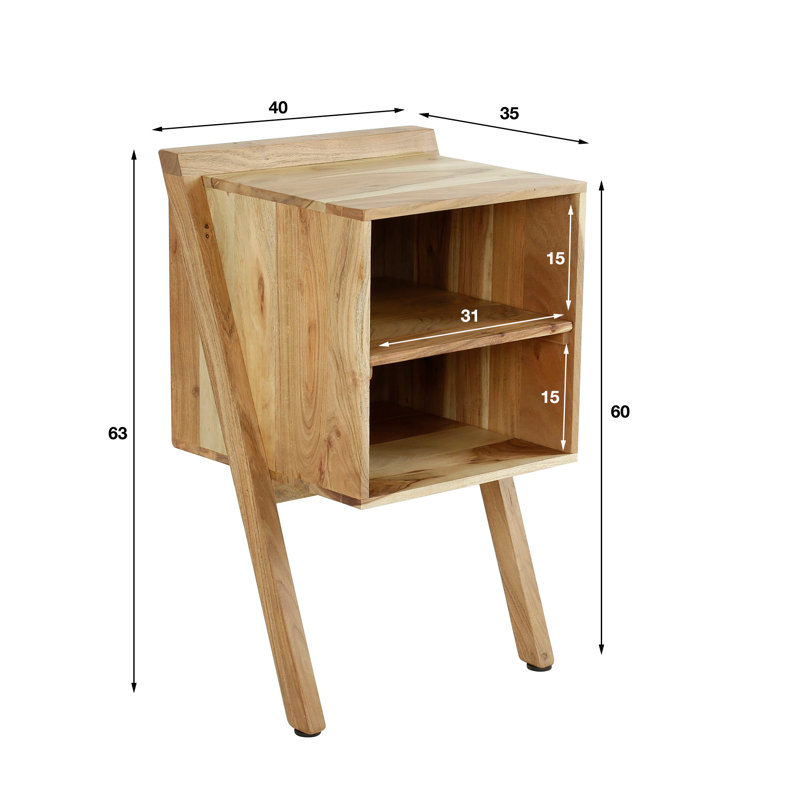 Castres Bedside Table