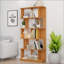 Bibliothèque de rangement moderne à 5 niveaux pour la maison et le bureau