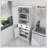 71" Kitchen Pantry Storage Cabinet,with 4 Doors, Drawer, 2 Adjustable Shelves, Freestanding Cupboard