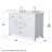 Beckett 48" Freestanding Double Bathroom Vanity with Quartz Top-108351941-108351942-108351943