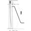 Axor Massaud Single Handle Freestanding Tub Filler Trim