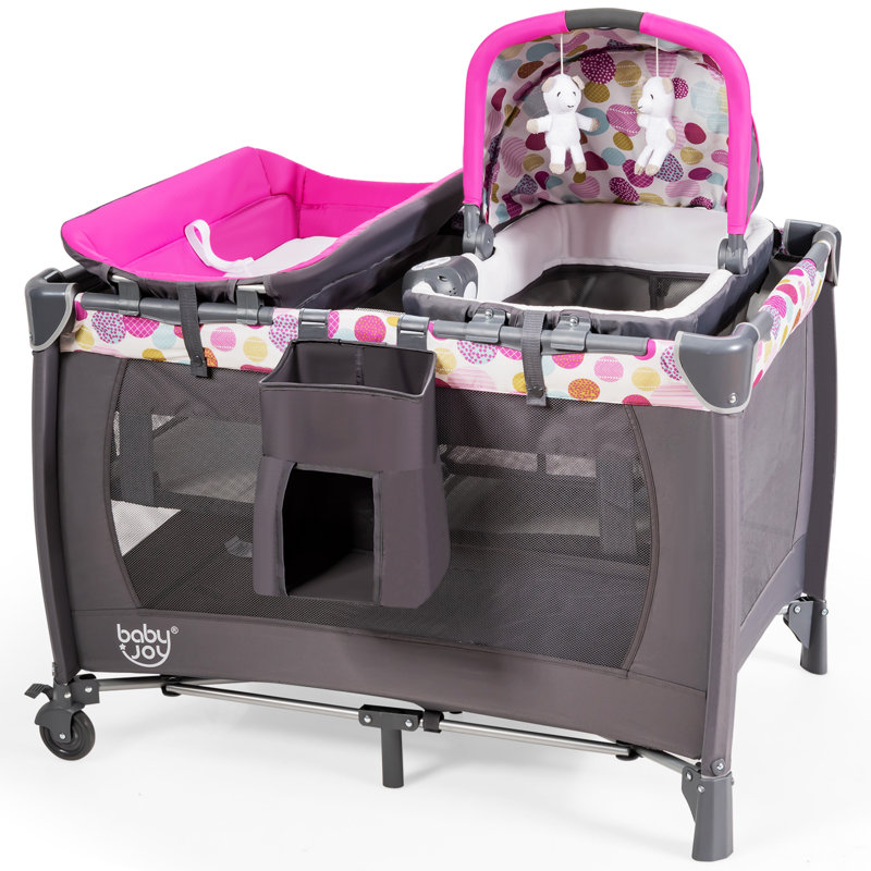 Cot Bed, Pink