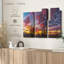 Nature, "Impression sur toile de forêt de cactus de la Basse-Californie" sur-98864261