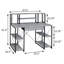 Bureau avec tablettes ouvertes et huche-1679917901