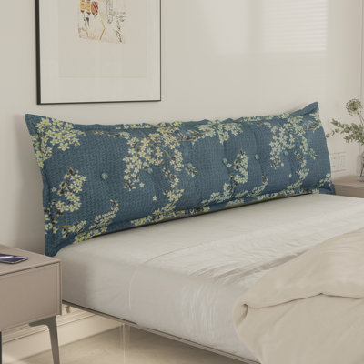 Grand siège de lit en lin confortable