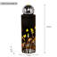38.58"H Metal Modern LED Fountain With Butterflies