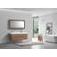 Meuble-lavabo mural double 59 po avec plateau en acrylique renforcé Hanane-29199640