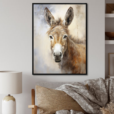 Sophisticated Donkey Portrait II