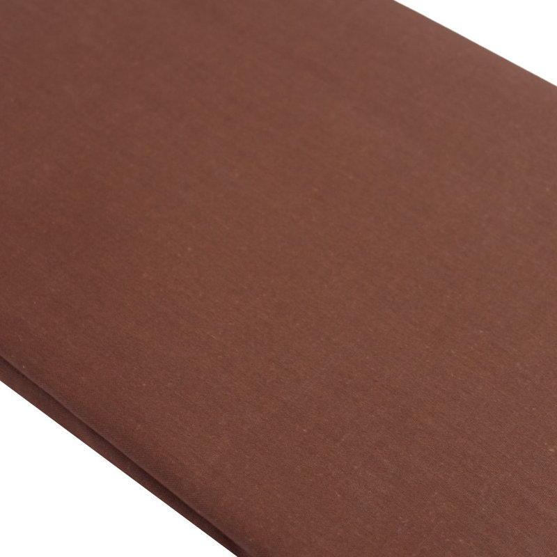 Rhowen Cotton Blend Standard Flat Sheet, Brown