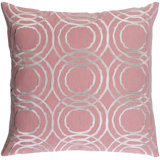 Ridgewood Geometric Cotton Blend Throw Pillow