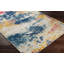 Tapis bleu abstrait Fain-376225776