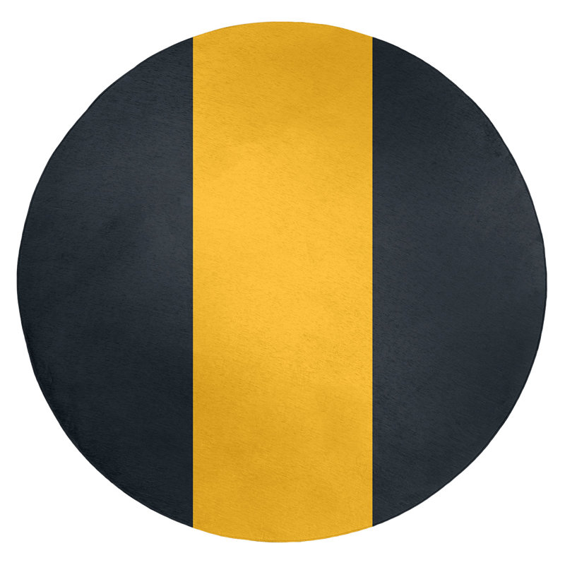 Chenille Indoor Rug, Round 5'