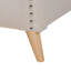 Lit plateforme très grand en polyester rembourré beige H 45,86 po x l 81,95 po x L 86,31 po-360757144-360757151