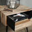 Riley 45cm W Solid Wood Bedside Table