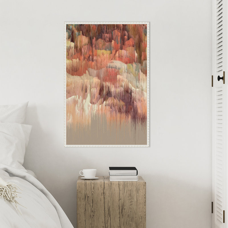 «Liquid Life Summer Edition # 2» par Annike Limborco, reproduction d'art sur toile encadrée, H 33 po x l 23 po x P 2 po