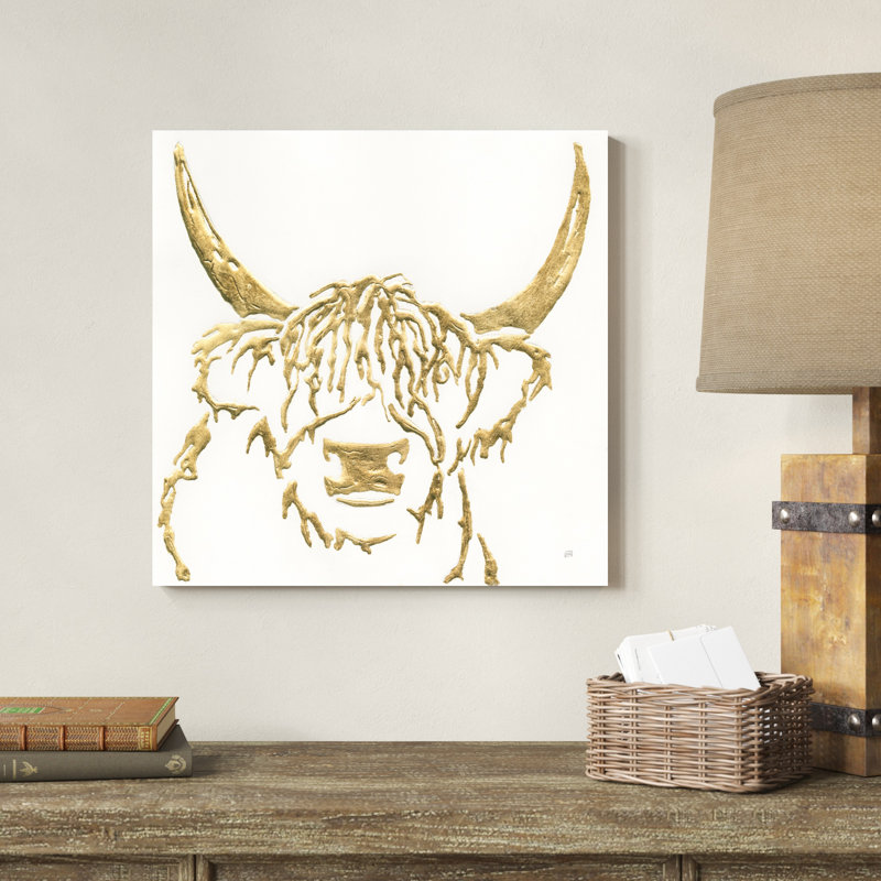 Highlander doré I, H 20 po x l 20 po