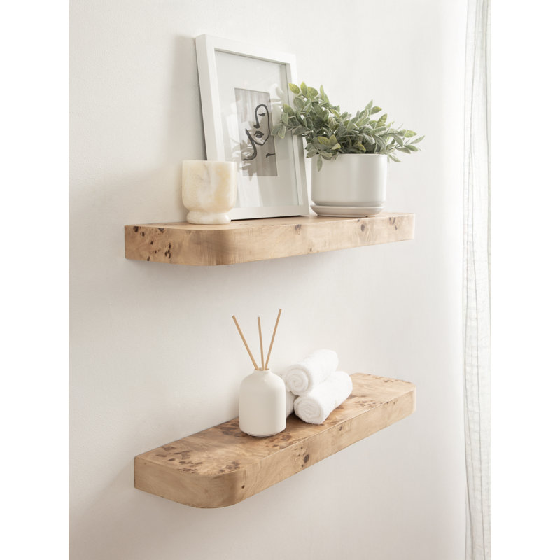 Tablettes murales flottantes Burlock
