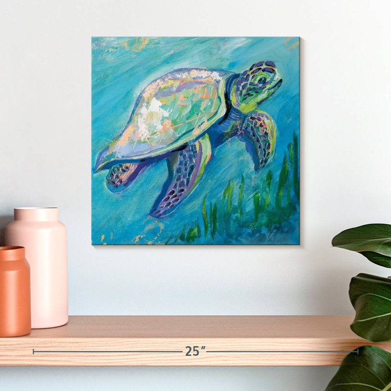 Tortue de mer lumière de bain, H 16 po x l 16 po