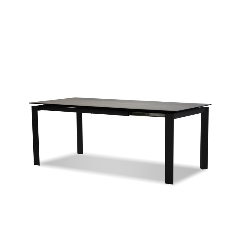  Extending Dining Table, Concrete Gray
