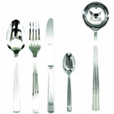 Sole 49 - Piece Stainless Steel Flatware Set - Service for 12