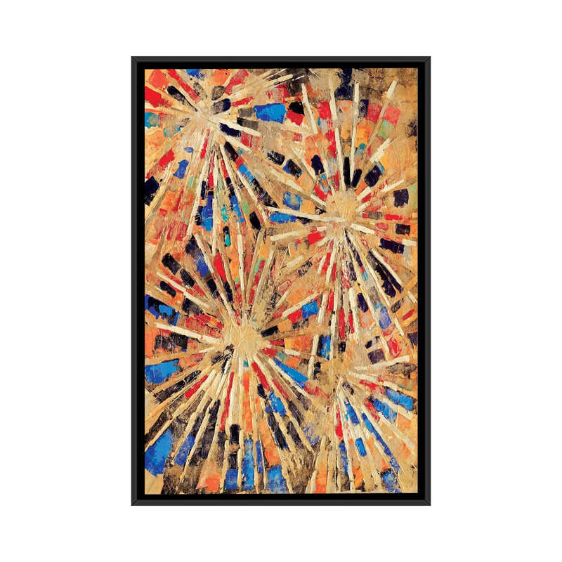 Gilded - Print on Canvas, Black Framed, 66.04 cm H x 45.72 cm W