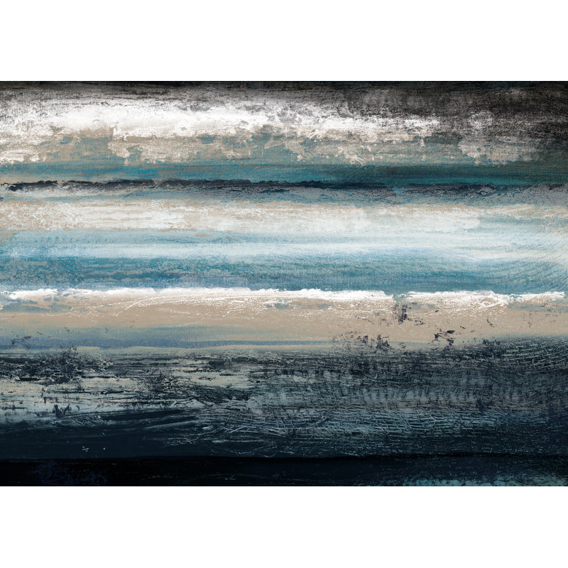 Abstract Sea - Wrapped Canvas Art Prints, 51cm H x 76cm W
