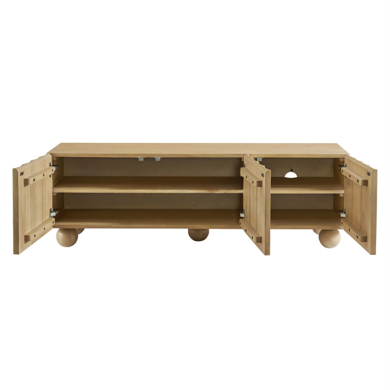 Meuble télé Modern Minimalist, H 19,7 po x L 78,7 po x l 15,7 po