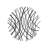 Metal Circle Abstract Hanging Dimensional Sculpture-111379093-111379094