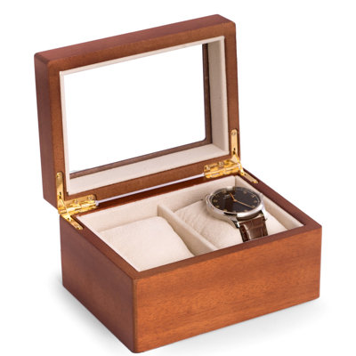Boîte à montre en bois 2
