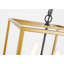 Luminaire suspendu carré 3 lumières lanterne Tarbox-652614839