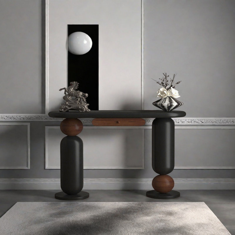 Console Modern Minimalist Art Design, H 33,46 po x l 55,12 po x P 11,81 po