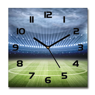 Harley-Ray Glass Wall Clock