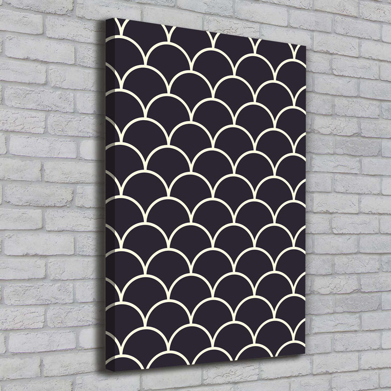 Fish Scales - Wrapped Canvas Print