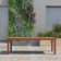 Alyisa Rectangular Eucalyptus Outdoor Dining Table