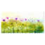 Vert, mauve, cosmos abstrait de fleurs - impression-35061051-35061052